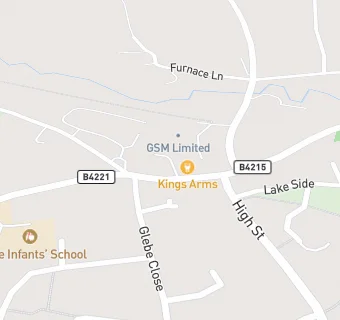 map for The Kings Arms