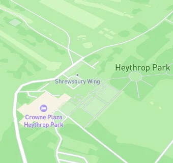 map for Heythrop Park