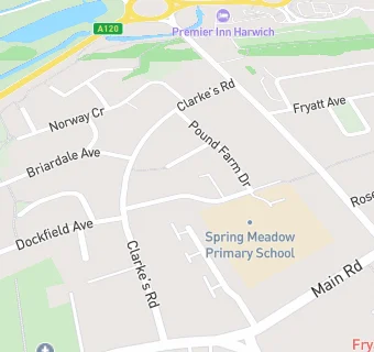 map for Spring Meadow Primary School