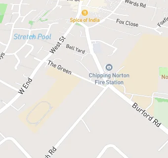 map for St Mary's Church of England (Aided) Primary School, Chipping Norton