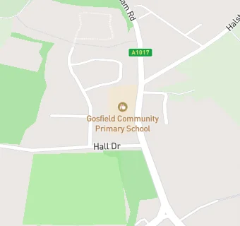 map for Gosfield Community Primary School