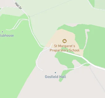 map for Gosfield Lake Golf Club