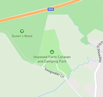 map for Haywood Farm Caravan & Camping Park