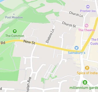 map for Chipping Norton Dental Practice 