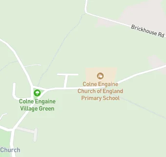 map for Colne Engaine C Of E Primary School