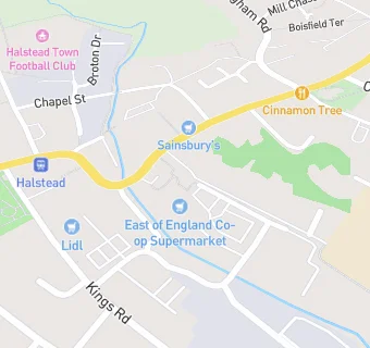 map for Weavers Court Dental Surgery