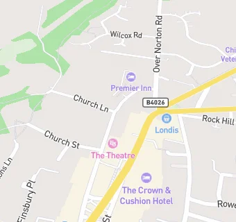 map for Chipping Norton Theatre