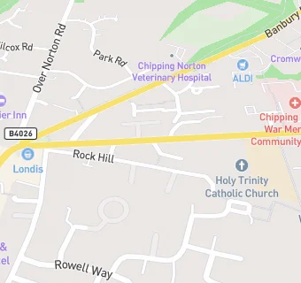 map for Holy Trinity Catholic School