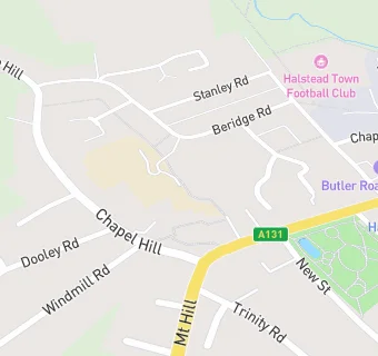 map for Holy Trinity C Of E Primary School