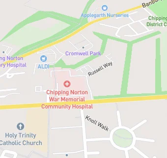 map for Chipping Norton Health Centre