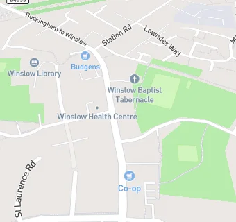 map for Winslow Self Service