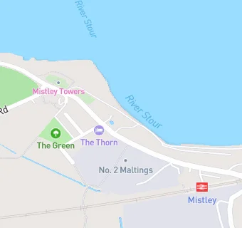 map for Tea at The Quay