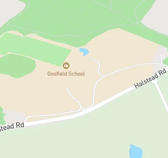 map for Gosfield School