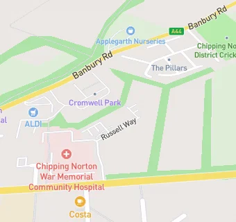 map for Chipping Norton Health Centre