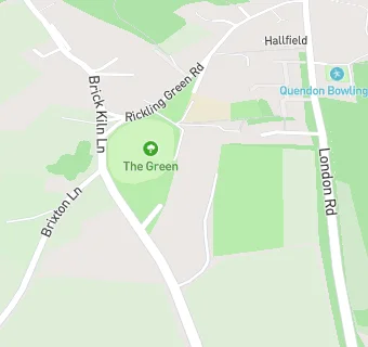 map for Rickling Green Primary School