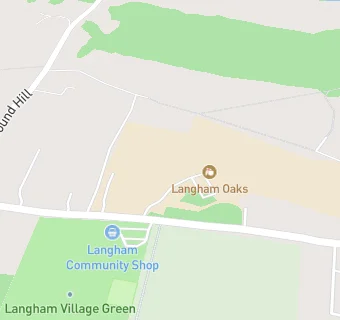 map for Langham Oaks