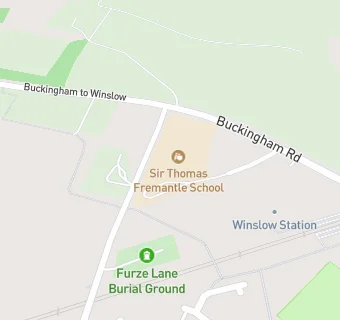 map for Sir Thomas Fremantle School