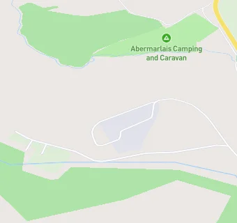 map for Abermarlais Caravan Park