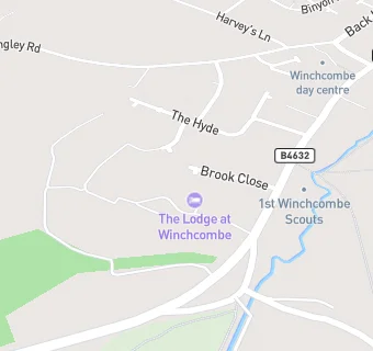 map for The Lodge