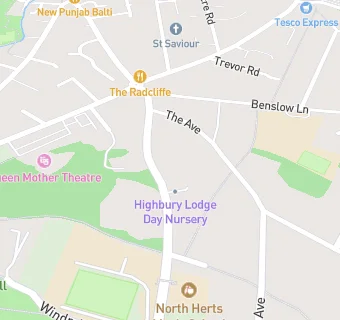 map for Hitchin Dental Practice