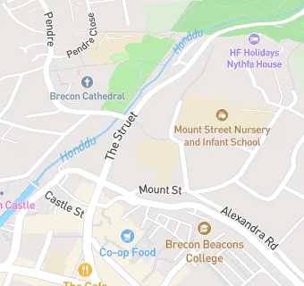 map for Mount Street C.P. Junior