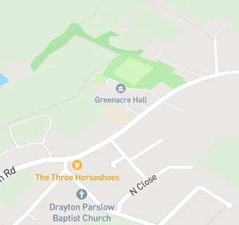 map for Drayton Parslow Village School