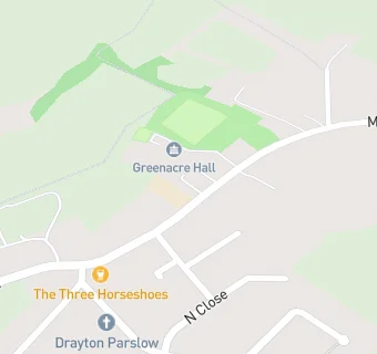 map for Drayton Parslow Village School