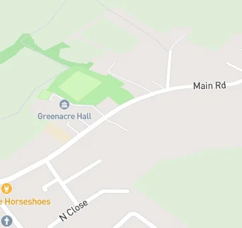 map for The Three Horseshoes