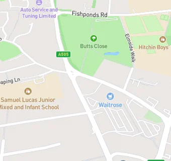 map for Waitrose Store