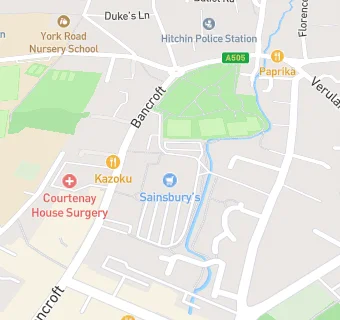 map for Sainsbury's