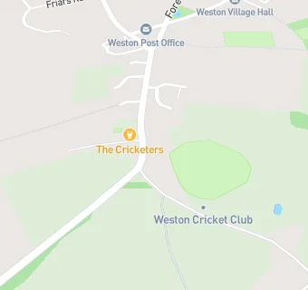 map for Weston Cricket Club