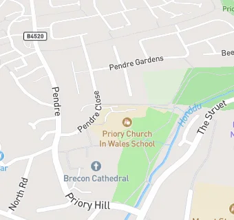 map for Priory C in W School