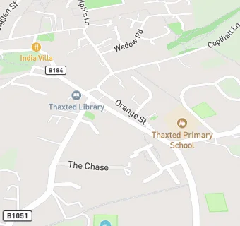 map for The Star Pub Thaxted