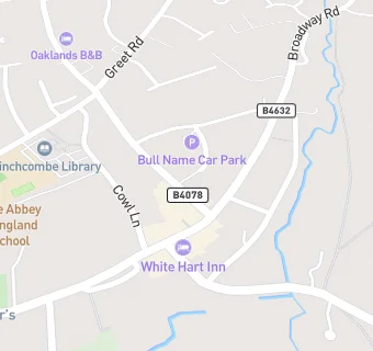 map for Winchcombe Cantonese Takeaway