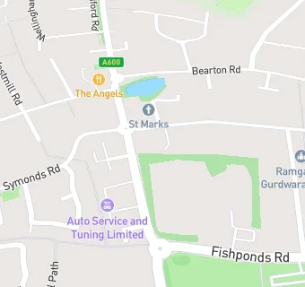 map for Shell Hitchin