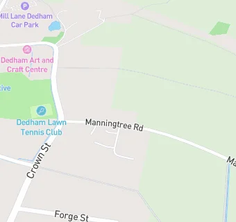 map for Dedham Health Centre