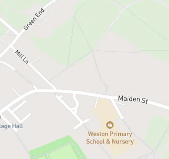 map for Weston CE (VC) Primary School