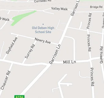 map for Mill Lane Nursing Home