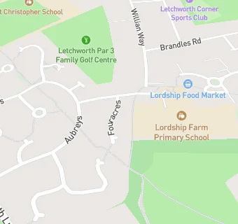 map for Lordship Farm JMI School