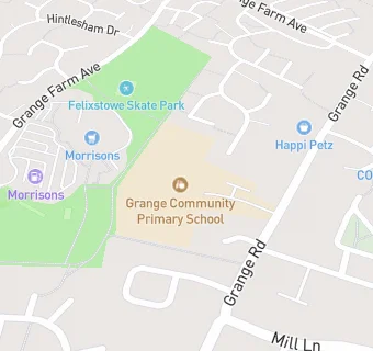 map for Lunchtime Company At Grange Community Primary School