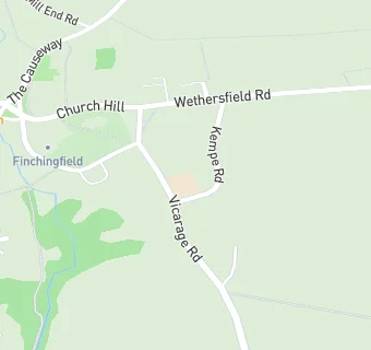 map for Finchingfield Church of England Voluntary Controlled Primary School