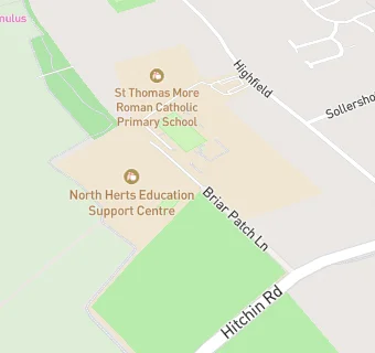 map for North Herts Education Support Centre