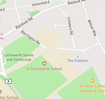 map for St Christopher School