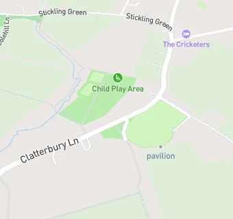 map for Clavering Village Hall