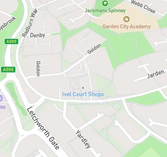 map for Jackmans Chippy