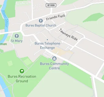 map for Bures Church of England Voluntary Controlled Primary School