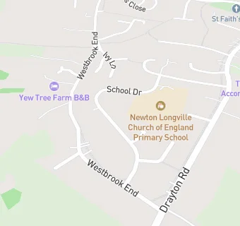 map for Newton Longville Church of England Primary School