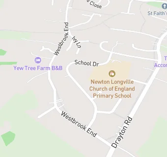 map for Newton Longville Pre-school & Extended Services