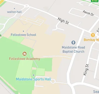 map for Causton Junior School