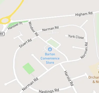 map for Barton Convenience Store